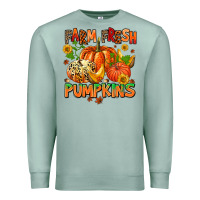 Seafoam farm fresh pupkins Premium Sweatshirt - AdoDesignShop