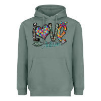 Sage love autism Heavyweight Hoodie - SublimationCraftShop