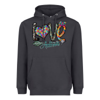 Smoke love autism Heavyweight Hoodie - SublimationCraftShop