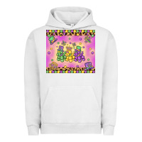 Pigment Lunar Rock mardi gras bead dogs Urban Hoodie - MaliasSmallBusiness