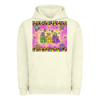 Pigment Pistachio mardi gras bead dogs Urban Hoodie - MaliasSmallBusiness