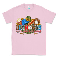 Bubblegum Pink diamonds are a girls best friend Classic Tee - texasbilliewilder
