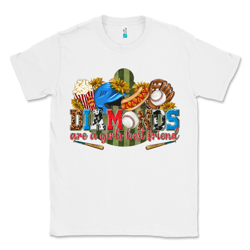 Diamonds Are A Girls Best Friend Classic Tee by texasbilliewilder | Teevron