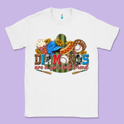Diamonds Are A Girls Best Friend Classic Tee Designed By Texasbilliewilder