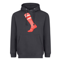 Smoke red sock fa element 2 Heavyweight Hoodie - FaDigitalArtStudio