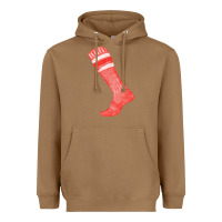 Toasted Coconut red sock fa element 2 Heavyweight Hoodie - FaDigitalArtStudio