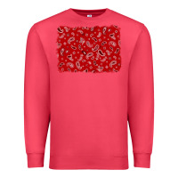 Cardinal bandana background Premium Sweatshirt - AdoDesignShop