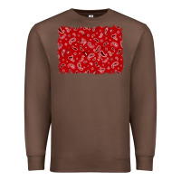 Chestnut bandana background Premium Sweatshirt - AdoDesignShop
