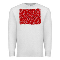 Oatmeal Heather bandana background Premium Sweatshirt - AdoDesignShop
