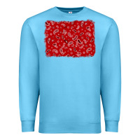Ocean Blue bandana background Premium Sweatshirt - AdoDesignShop