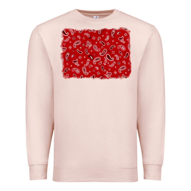 Bandana Background Premium Sweatshirt by AdoDesignShop | Teevron