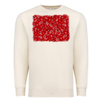 Sandshell bandana background Premium Sweatshirt - AdoDesignShop