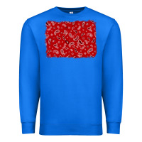 True Royal bandana background Premium Sweatshirt - AdoDesignShop