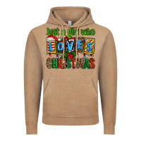 Vintage Coffee just a girl who loves christmas Vintage Hoodie - AdoDesignShop