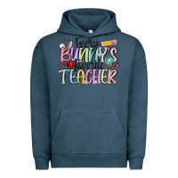 Pigment Midnight Navy every bunnys favorite teacher Urban Hoodie - MaliasSmallBusiness