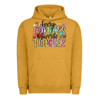 Pigment Peanut Butter every bunnys favorite teacher Urban Hoodie - MaliasSmallBusiness