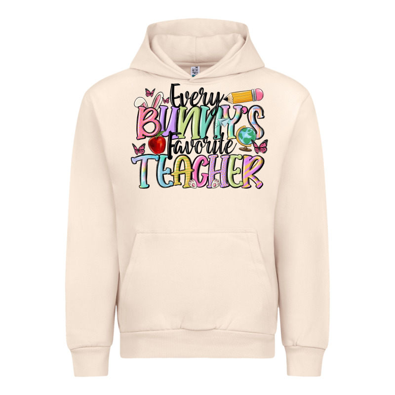 Every Bunnys Favorite Teacher Urban Hoodie by MaliasSmallBusiness | Teevron