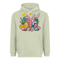 Matcha Easter Heart Easter Day Heavyweight Hoodie - Neo Western