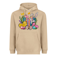 Mushroom Easter Heart Easter Day Heavyweight Hoodie - Neo Western