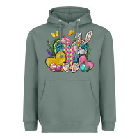 Sage Easter Heart Easter Day Heavyweight Hoodie - Neo Western
