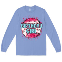 Colony Blue birthday girl Long Sleeve Tee - MaliasSmallBusiness