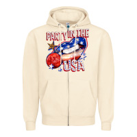 Sandshell party in the usa billie wilder Zipper Hoodie - texasbilliewilder