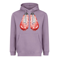 Lavender red cleats fa element 3 Heavyweight Hoodie - FaDigitalArtStudio