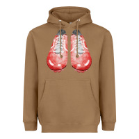 Toasted Coconut red cleats fa element 3 Heavyweight Hoodie - FaDigitalArtStudio