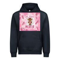Navy one boujee heifer Urban Hoodie - MaliasSmallBusiness