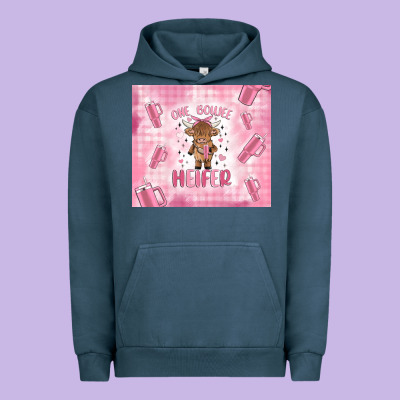 One Boujee Heifer Urban Hoodie Designed By Maliassmallbusiness