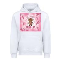 White one boujee heifer Urban Hoodie - MaliasSmallBusiness