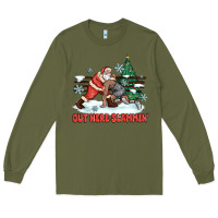 Army Green out here slammin' Long Sleeve Tee - MaliasSmallBusiness