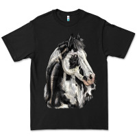 Black paint horse Premium Tee - LillyAllenDesigns