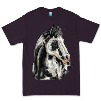 Plum paint horse Premium Tee - LillyAllenDesigns