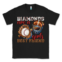 Black diamonds are a girls best friend baseball Classic Tee - texasbilliewilder