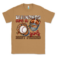 Toasted Coconut diamonds are a girls best friend baseball Classic Tee - texasbilliewilder