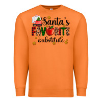 Carrot santa's favorite substitute Premium Sweatshirt - AdoDesignShop