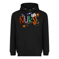 Black nurse halloween Heavyweight Hoodie - CowhideDigitalArt