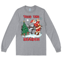 Heather Grey the season golf Long Sleeve Tee - MaliasSmallBusiness