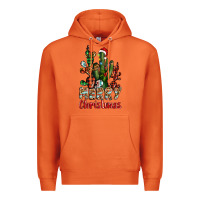 Carrot merry christmas cactus western Premium Hoodie - BarkalooDesign