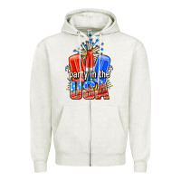 Party In The Usa Popsicles Billie Wilder Zipper Hoodie | Teevron