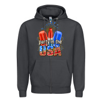 Smoke party in the usa popsicles billie wilder Zipper Hoodie - texasbilliewilder