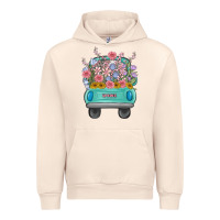Sandshell truck with flowers malia Urban Hoodie - MaliasSmallBusiness
