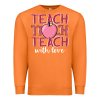 Carrot teach with love Premium Sweatshirt - JahusDesignShop
