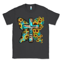 Smoke faith sunflower cross Classic Tee - Zillion Design Studio