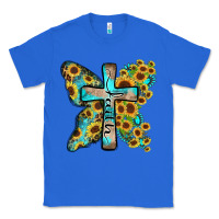 True Royal faith sunflower cross Classic Tee - Zillion Design Studio