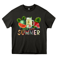 Asphalt summer Heavy Core Tee - CowhideDigitalArt