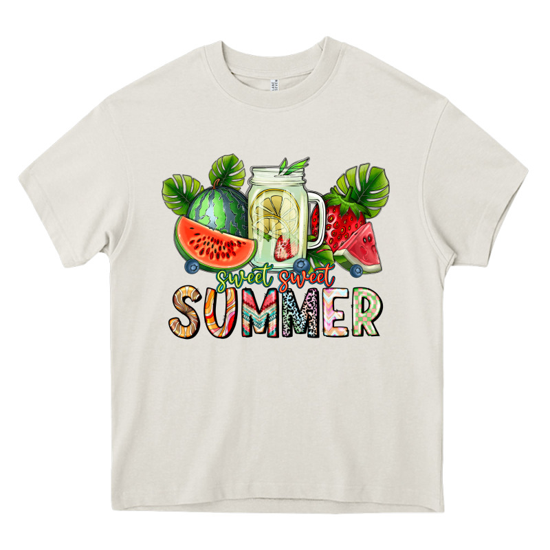 Summer Heavy Core Tee by CowhideDigitalArt | Teevron