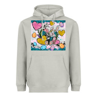 Moon Dust Easter hearts Cowhide tumbler Easter Day Heavyweight Hoodie - Neo Western