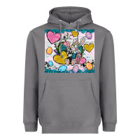 Storm Easter hearts Cowhide tumbler Easter Day Heavyweight Hoodie - Neo Western